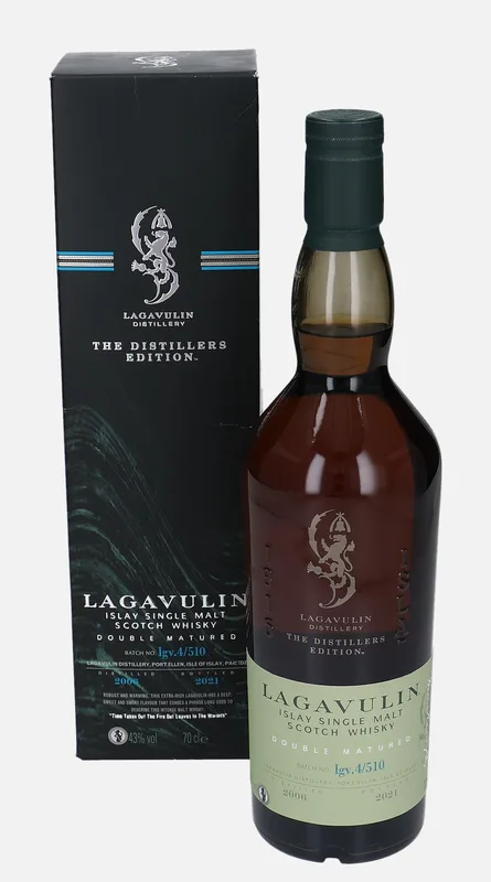 Lagavulin – 2006 Distillers Edition Double Matured lgv. 4/510 (70cl, 43%)