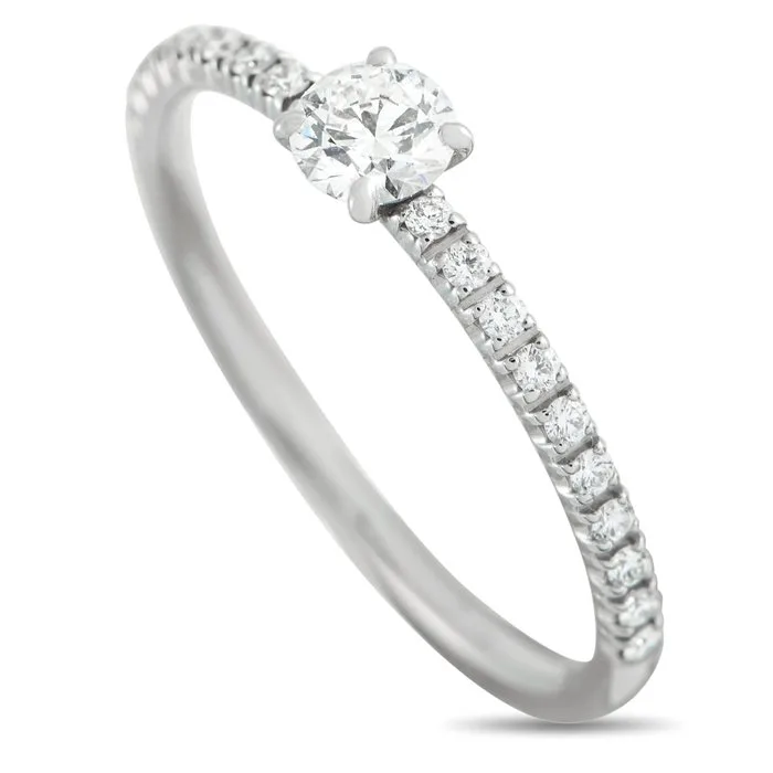 Cartier - Ring CARTIER Etincelle Platinum 0.21ct Diamond Ring, Platinum - 0.21ct. tw