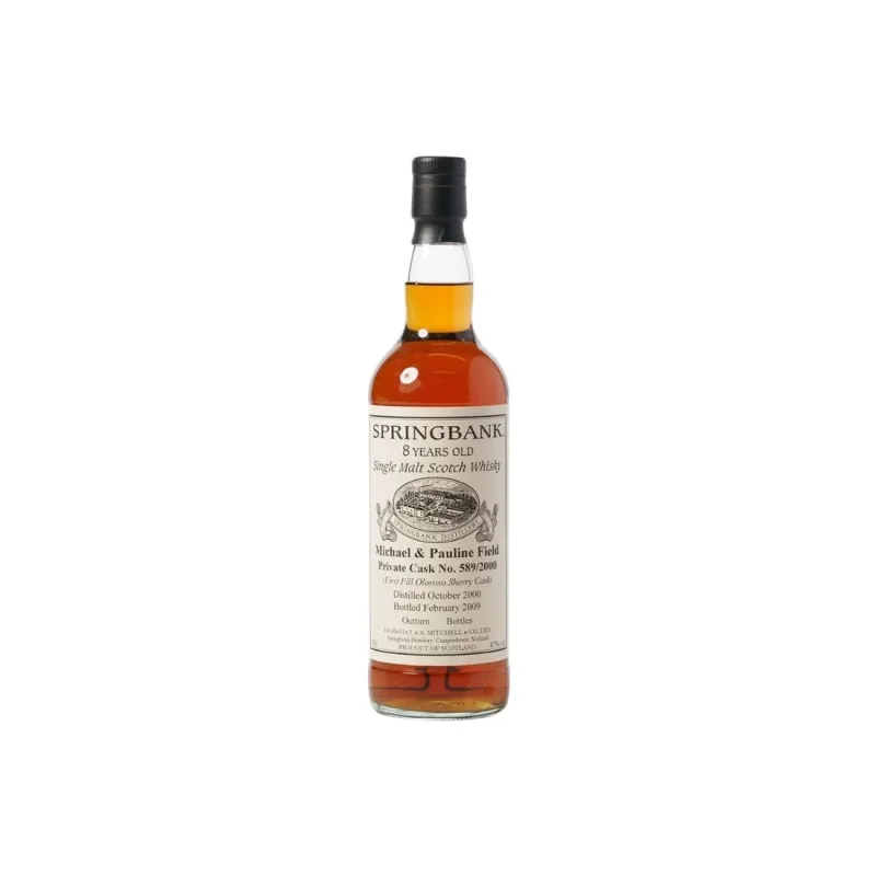 Springbank – 8 Year Old 2000 Private Sherry Cask #589 (70cl, 47%)