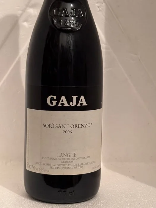 2006 Gaja, Sori San Lorenzo - Barbaresco - 1 Bottle (0.75L)