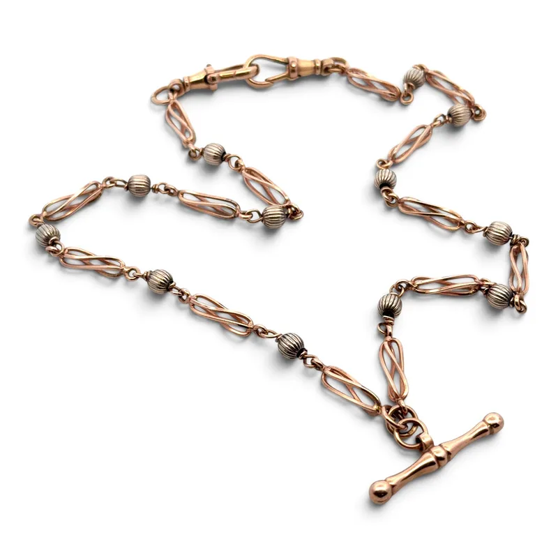 Vintage Gold Watch Chain