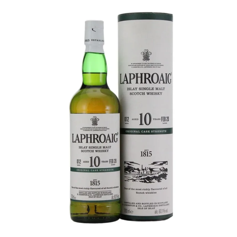 Laphroaig – 10 Year Old Original Cask Strength Batch 012
