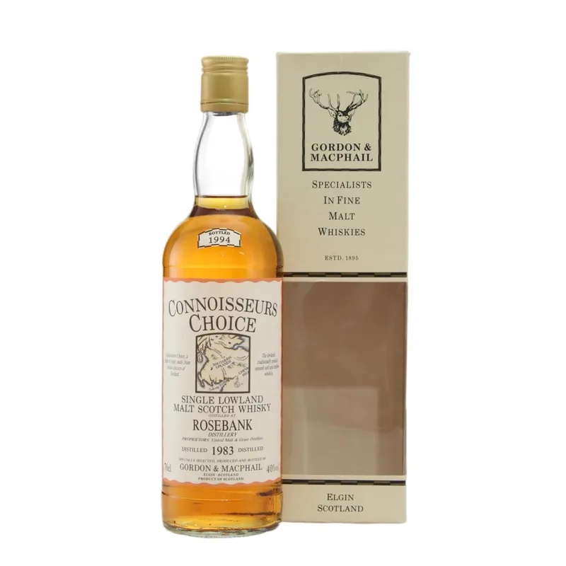 Rosebank – 1983 Gordon and MacPhail bottled 1995 (70cl, 40.00%)