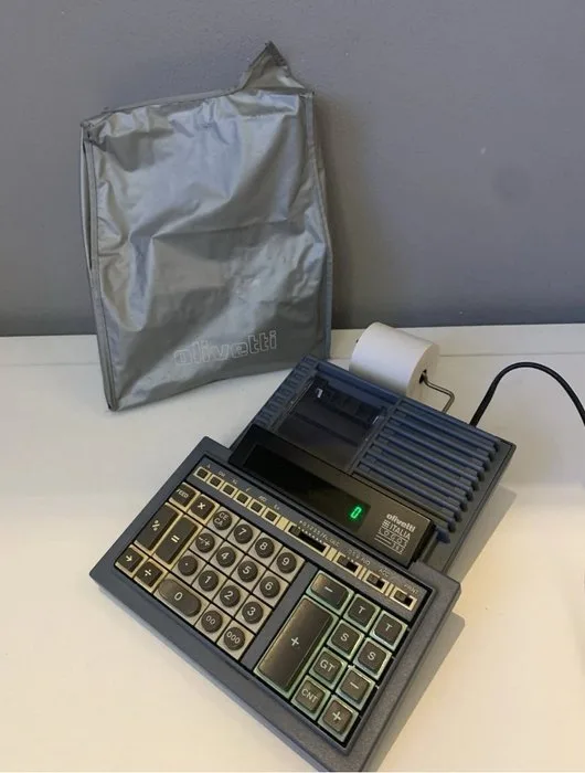 Ettore Sottsass, Teresio Gassino - Olivetti - Calculator - 1970-1980 - Olivetti Logos 362