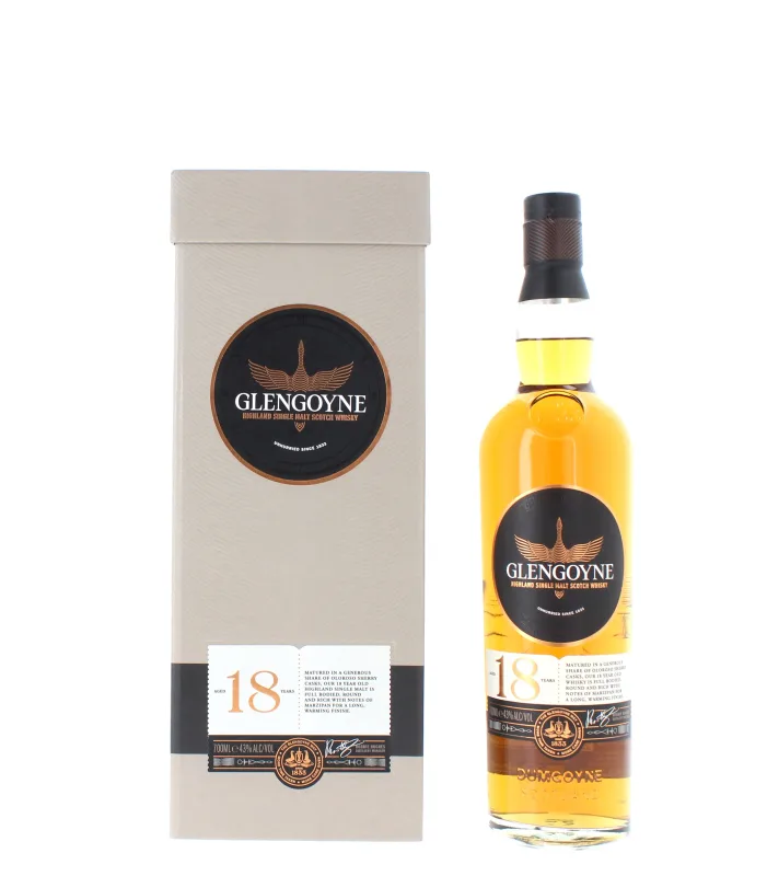 Glengoyne – 18 Year Old Single Malt Scotch Whisky