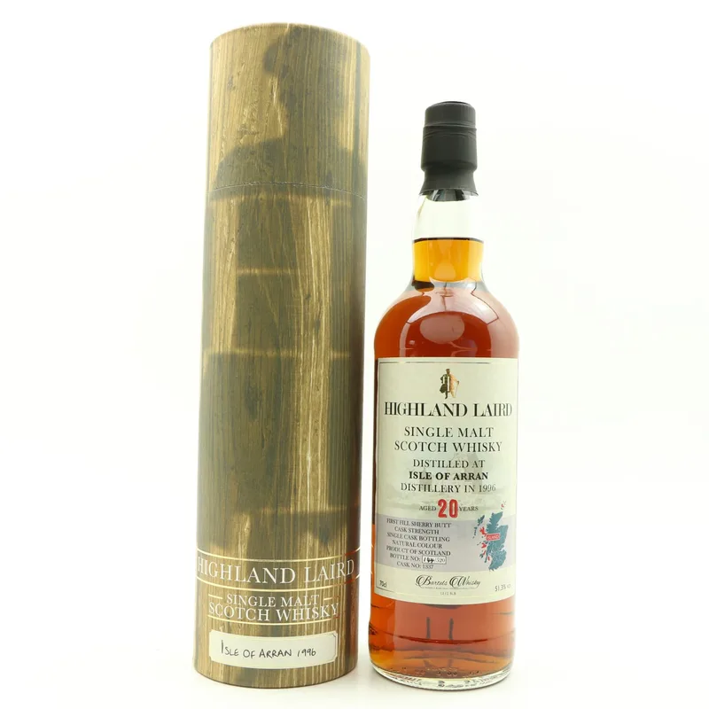 Arran – 1996 20 Year Old Highland Laird (70cl, 51.3%)