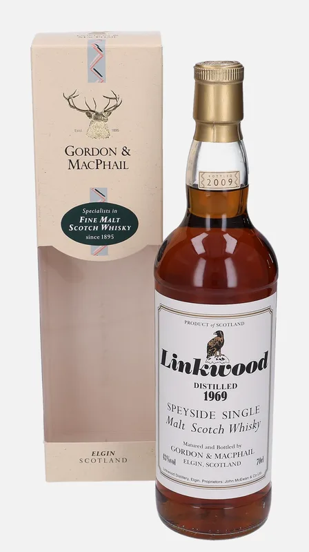Linkwood – 1969 Gordon & MacPhail Distillery Labels