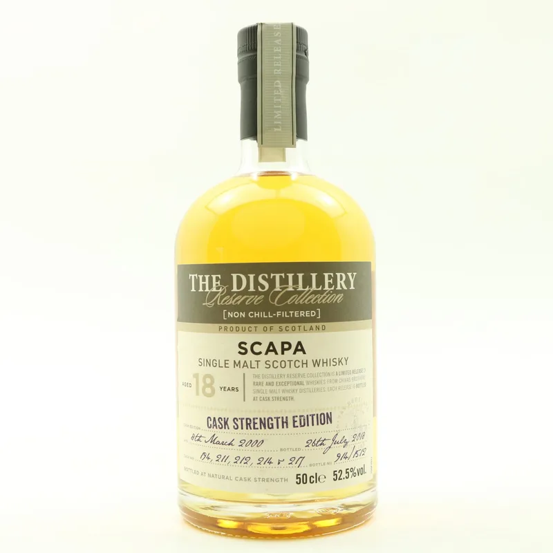 Scapa – 2000 18 Year Old Distillery Reserve Collection 50cl
