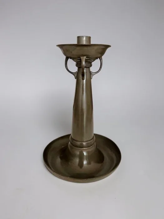 GERO - Chris van der Hoef - Candlestick Model 1819 – c. 1925 - Pewter/ Tin