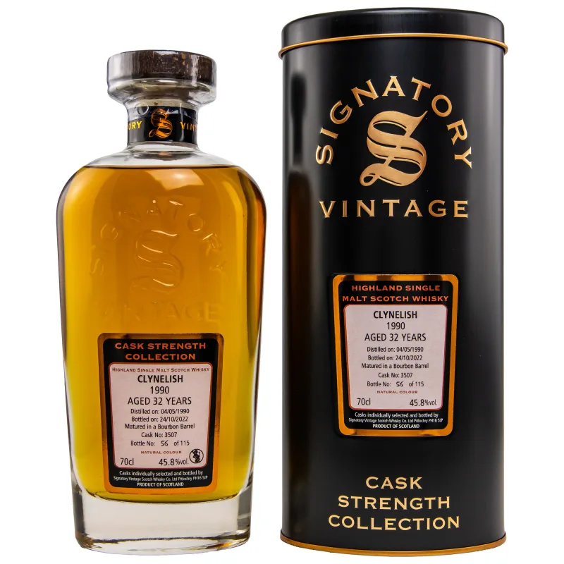 Clynelish – 1990/2022 Signatory Cask Strength #3507