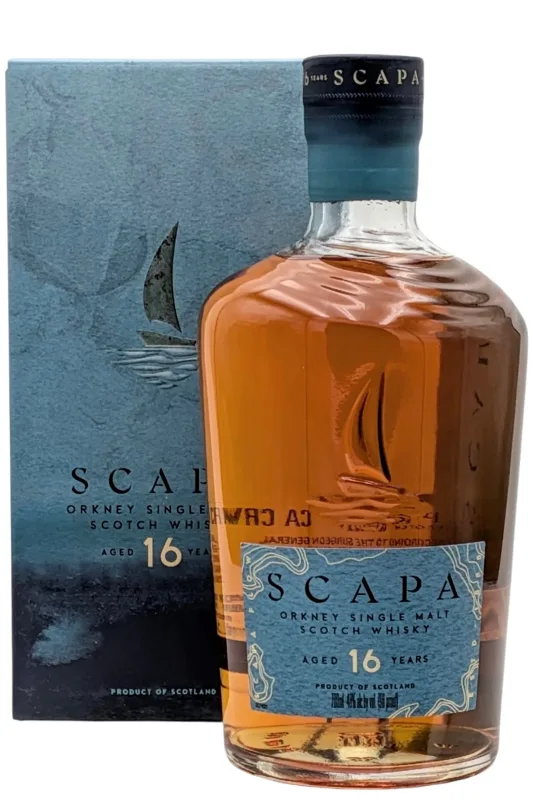 Scapa – The Orcadian 16 Year Old Single Malt Scotch Whisky