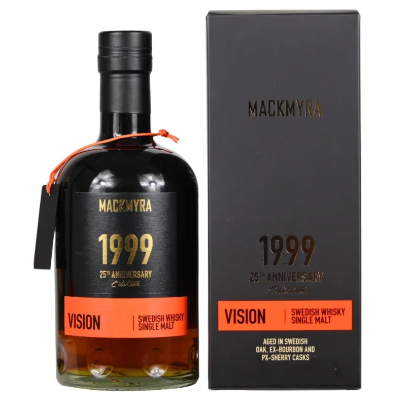 Mackmyra – Vision 1999 25th Anniversary (70cl, 45.2%)