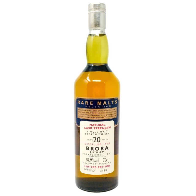 Brora – 1975 20 Year Old Rare Malts Selection Cask Strength Single Malt Scotch Whisky