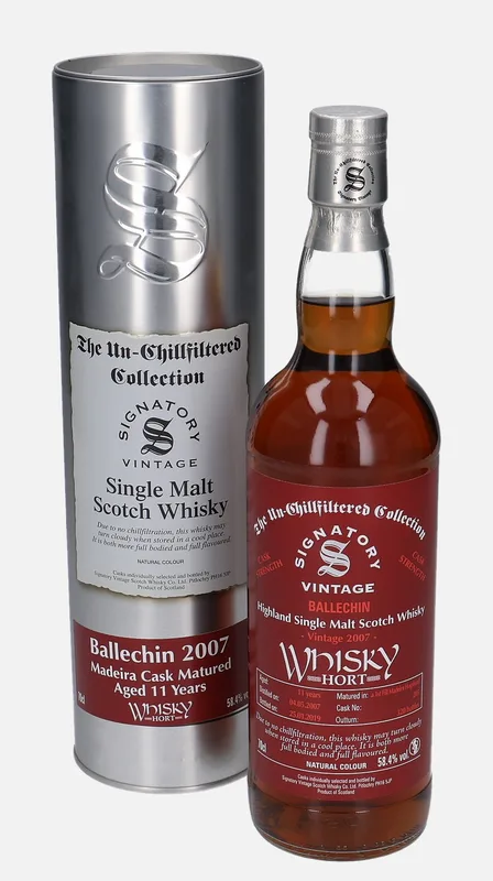 Edradour – 2007 11 Year Old Signatory Vintage The Un-Chillfiltered Collection