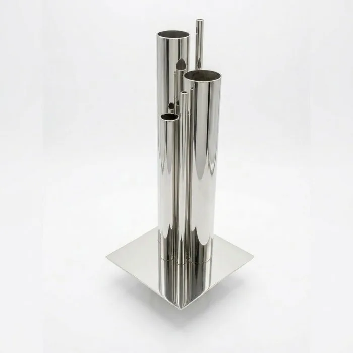 Christofle - Single-flower vase - Organs - Silverplated
