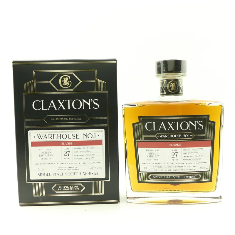 Arran – 1996 27 Year Old Claxton’s (70cl, 50.4%)