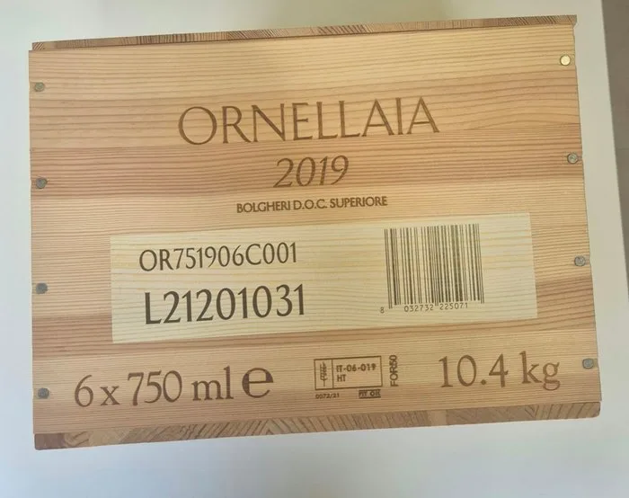 2019 Tenuta dell'Ornellaia, Ornellaia "Il Vigore" - Bolgheri DOC, Superiore - 6 Bottles (0.75L)