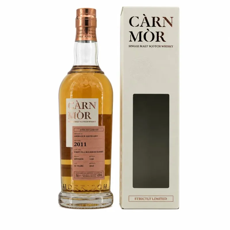 Aberlour – 11 Year Old 2011/2023 Carn Mor First Fill Bourbon Barrel (70cl, 47.5%)