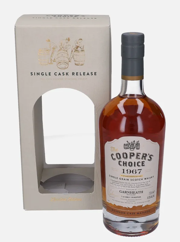 Garnheath – 1967 48 Year Old The Vintage Malt Whisky Co. The Cooper’s Choice