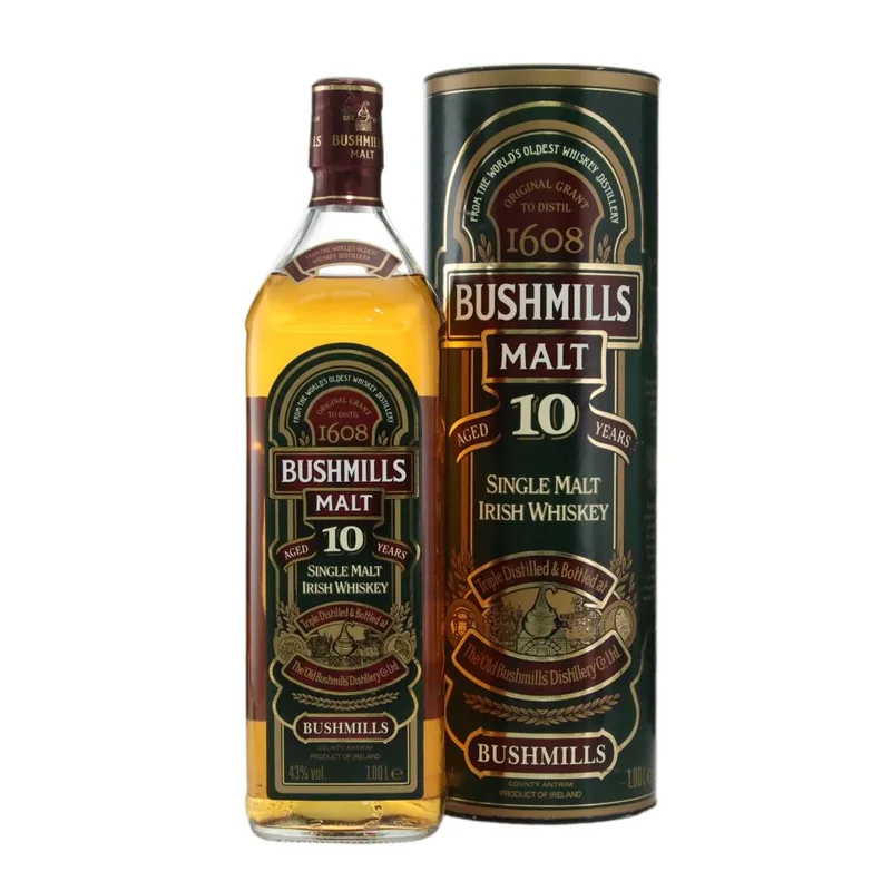 Bushmills 10 Year Old Single Malt 1 Litre