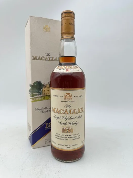 Macallan 1980 18 years old - b. 1998 - 70cl