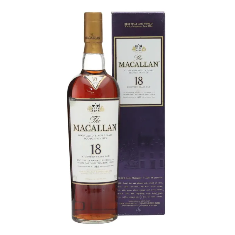 Macallan – 1988 18 Year Old