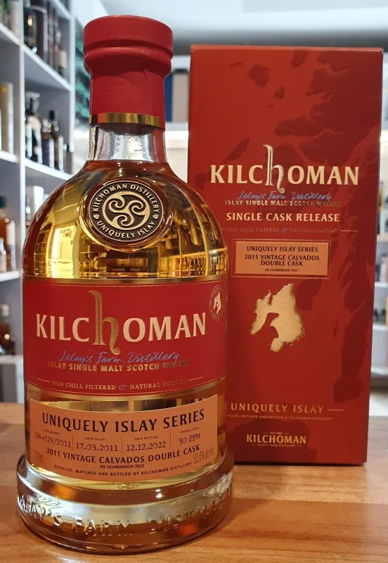 Kilchoman – an Geamhradh 2011 Calvados Uniquely Islay Series Single Cask (70cl, 53.6%)