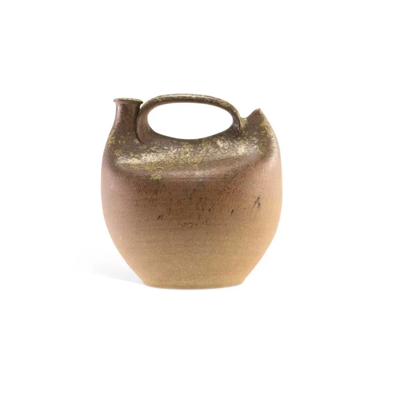 Four Pieces Of Studio Pottery Including Jim Malone, John Leech And Winchcombe comprising a Jim Malone (British