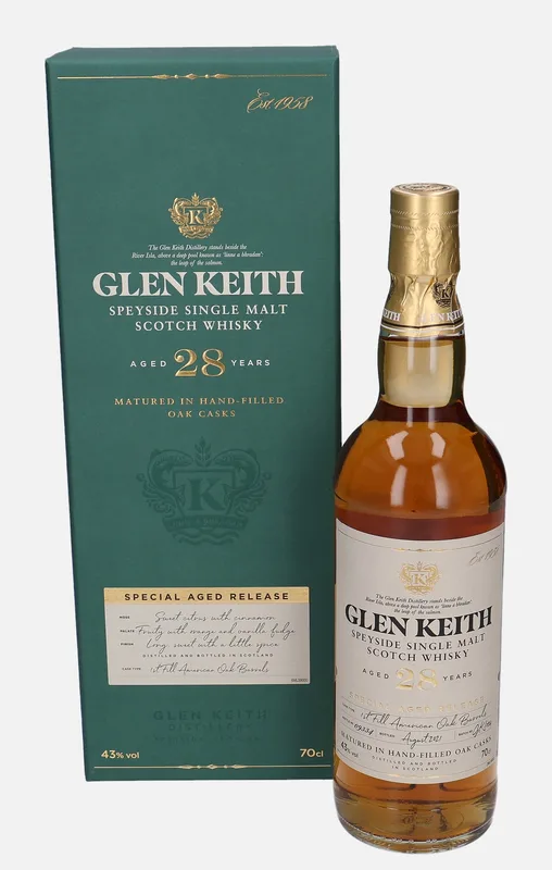 Glen Keith – Distillery Edition 28 Year Old GK/004 (70cl, 43%)