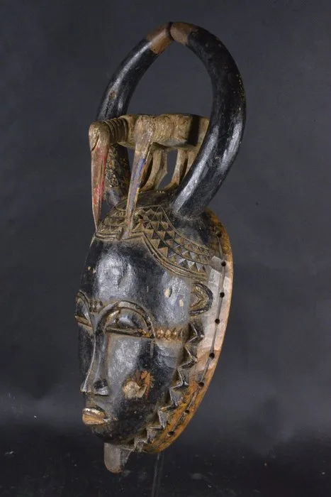 Ceremonial mask of the Dje - Yaure - Côte d'Ivoire