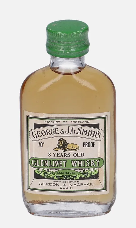 Glenlivet – 8 Year Old Gordon & MacPhail Distillery Labels (5cl, 40%)