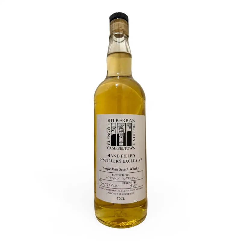 Kilkerran Hand Filled Distillery Exclusive Fresh Bourbon Single Cask Campbeltown Single Malt (2024) (70cl, 58%)
