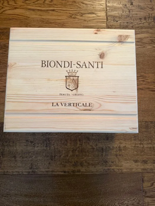 Biondi Santi, Tenuta Greppo "La Verticale" 2018 x2, 2019 x2, 2020 x2 - Brunello di Montalcino DOCG - 6 Bottles (0.75L)