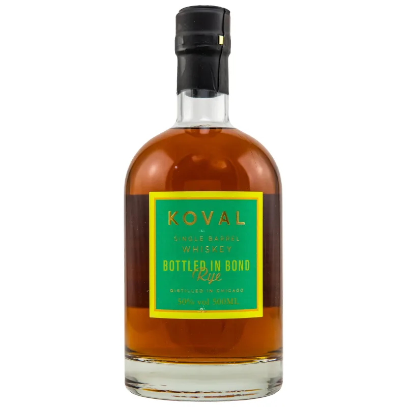 Koval – Single Barrel Bottled in Bond Rye Whiskey (Organic)