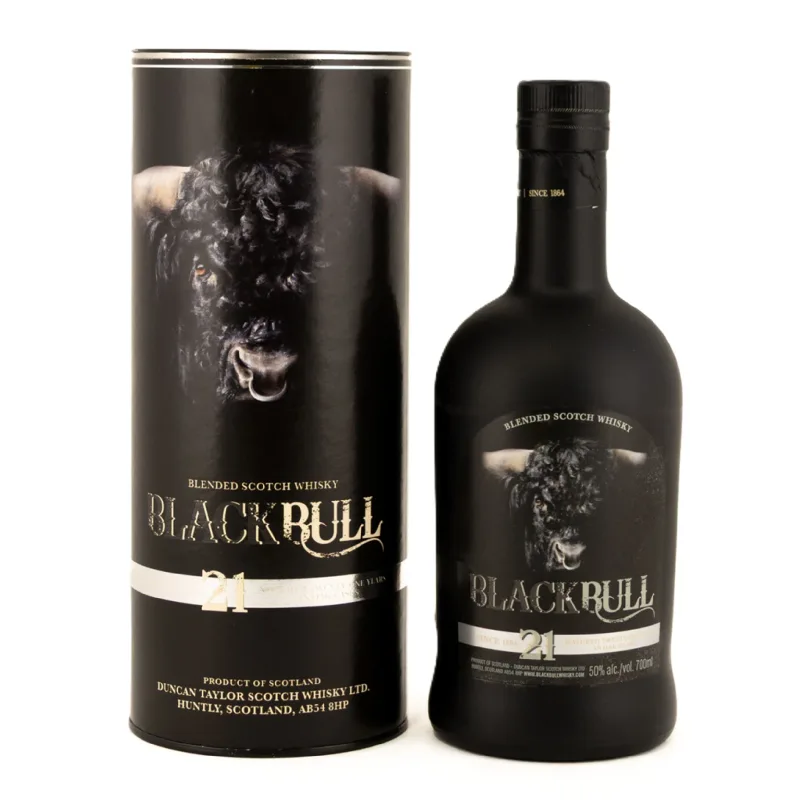 Black Bull 21 Year Old Duncan Taylor Blended Scotch Whisky (2021) (70cl)
