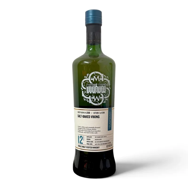 Highland Park – 12 Year Old 2010 1st Fill Barrel Finished Bourbon Hogshead 4.358 'Salt-Baked Viking' Highland Single Malt Scotch Whisky (2022) (70cl)