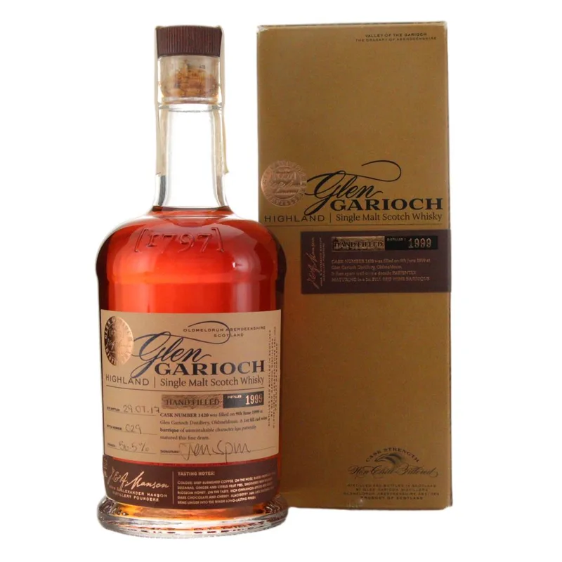 Glen Garioch – 1999 Hand Filled 18 Year Old Cask #1420 / 1st Fill Red Wine Barrique
