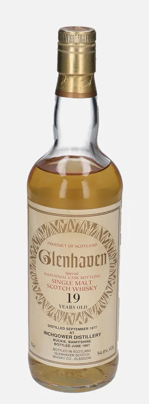 Inchgower – 1977 19 Year Old Glenhaven Scotch Whisky Co.