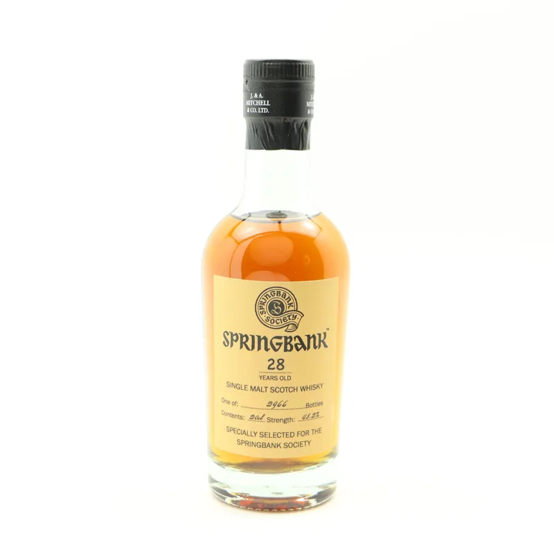 Springbank – 28 Year Old Society Bottling 20cl (20cl, 48.2%)