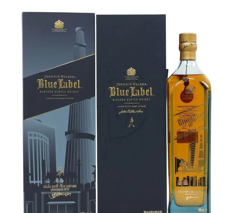 Johnnie Walker – Blue Label Delhi Limited Edition Travel Retail Exclusive (1L)