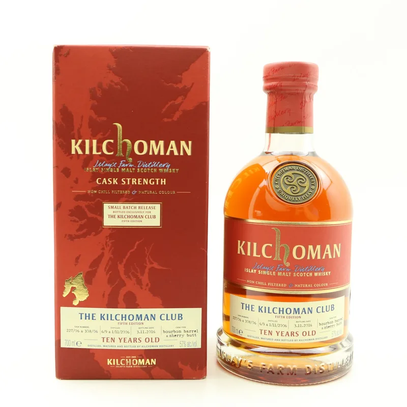 Kilchoman – 2006 10 Year Old Kilchoman Club Exclusive 5th Edition