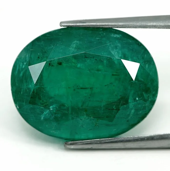 1 pcs Green Emerald - 16.91 ct - Lotus Gemology