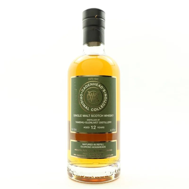 Tamdhu-Glenlivet 12 Year Old Cadenhead’s (70cl, 46%)