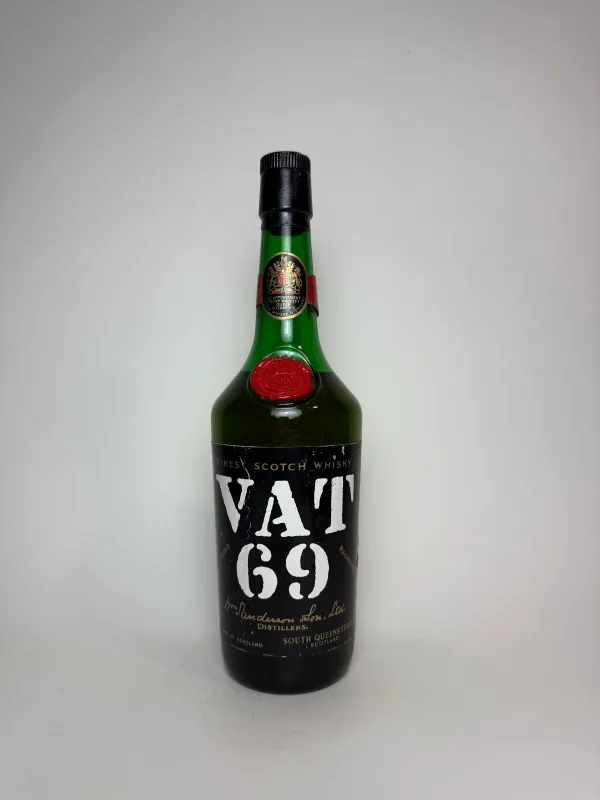 Sanderson's VAT 69 Blended Scotch Whisky 1970s (75cl, 43%)