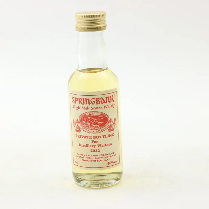 Springbank – Private Bottling for Distillery Visitors 2022 Mini 5cl (5cl, 46%)