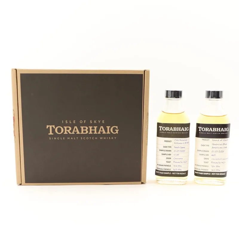 Torabhaig – Duty Paid Sample Set Mini 2 x 10cl (10cl, 46%)