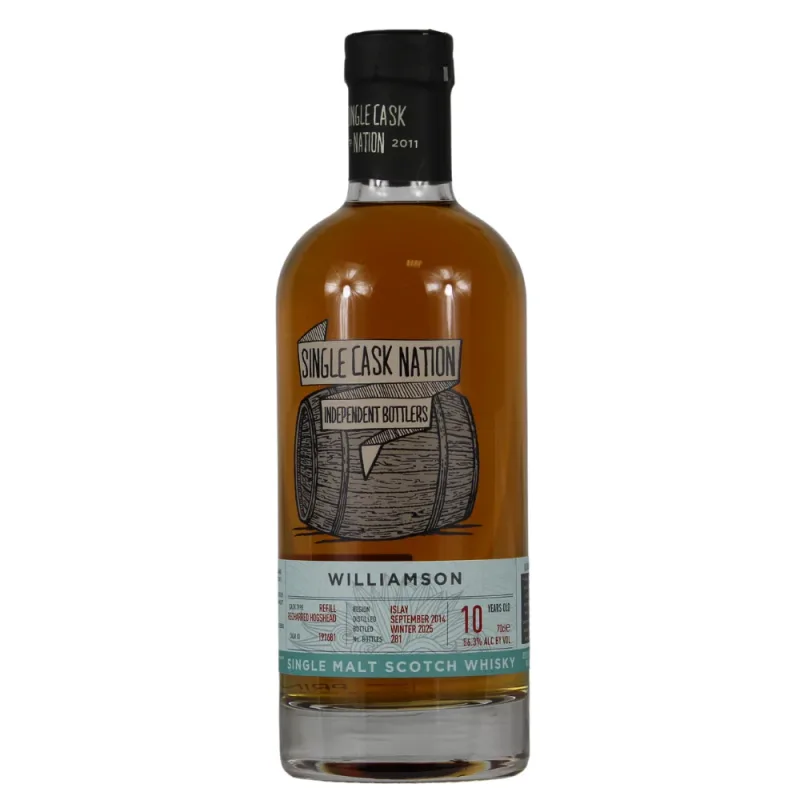 Williamson – 10 Year Old Refill Recharred Hogshead Single Cask Nation