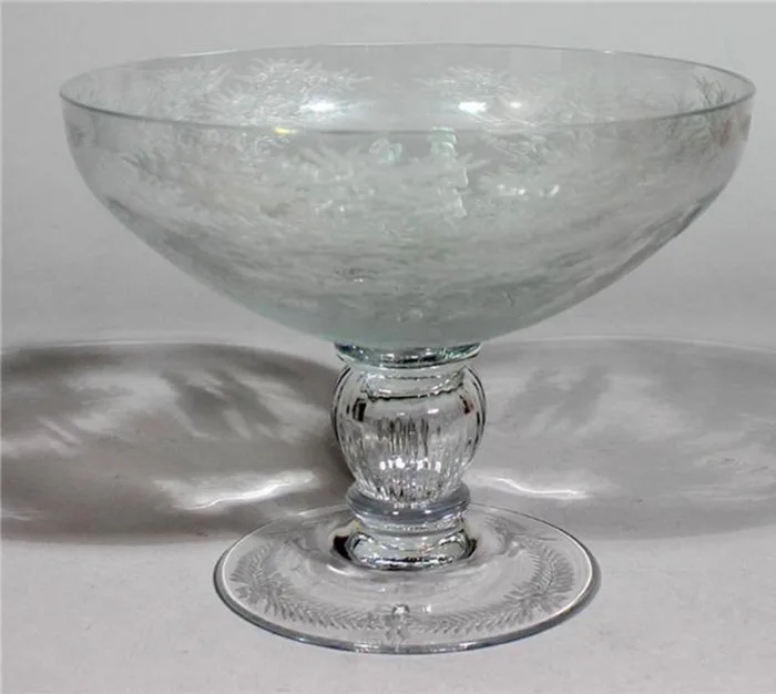 Rudolf Schwamberger - Stem bowl - Rendez-vous - Crystal