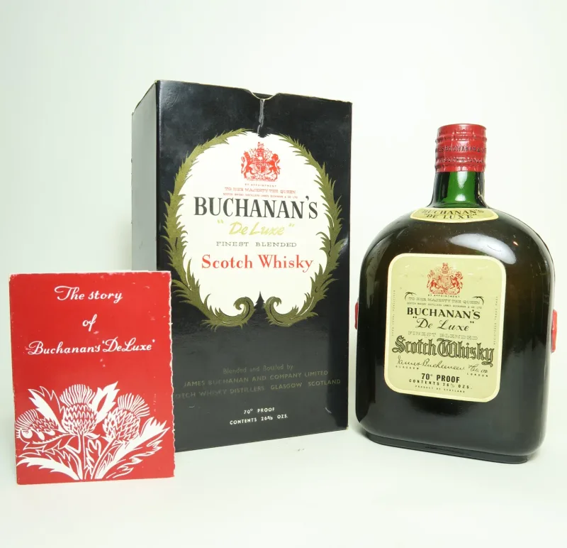 James Buchanan's De Luxe Finest Blended Scotch Whisky - 1950s (75cl, 40%)