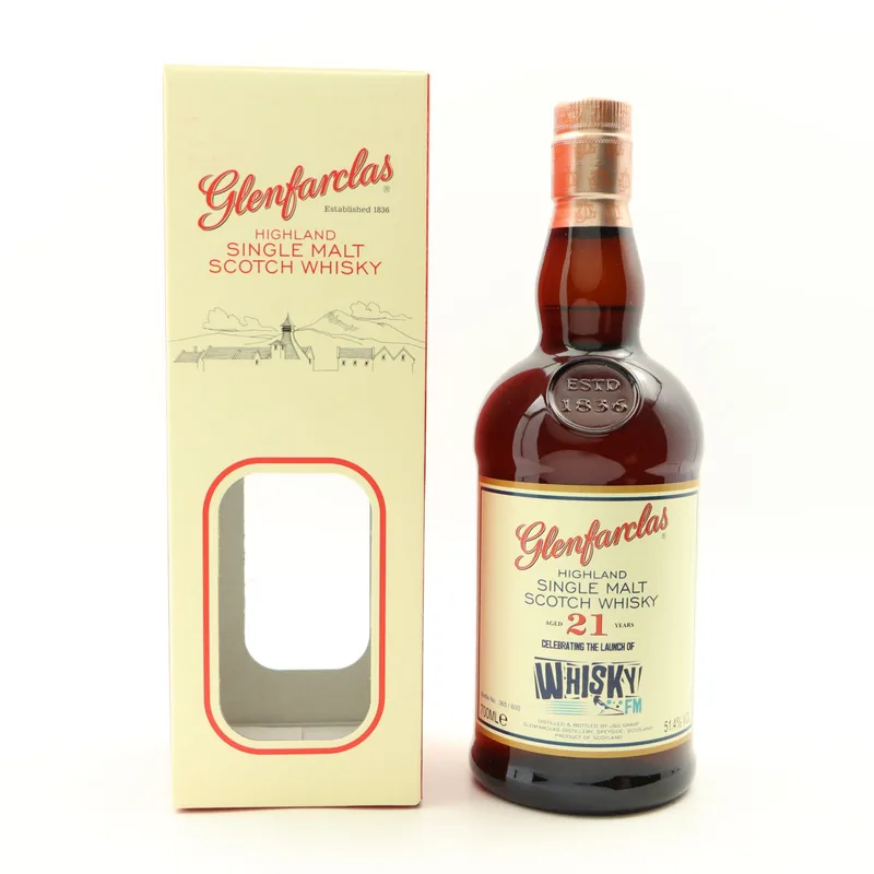 Glenfarclas – 21 Year Old For Whisky FM (70cl, 51.4%)